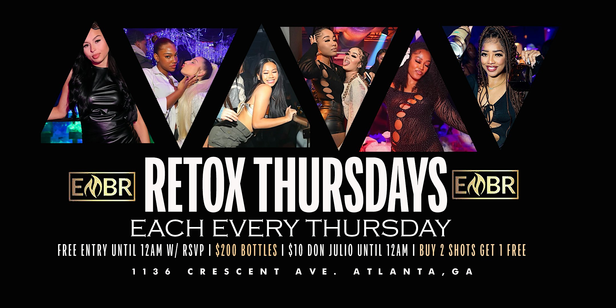 Retoxthursday’s Atlanta #1 Hip Hop Party on Thursday Night
