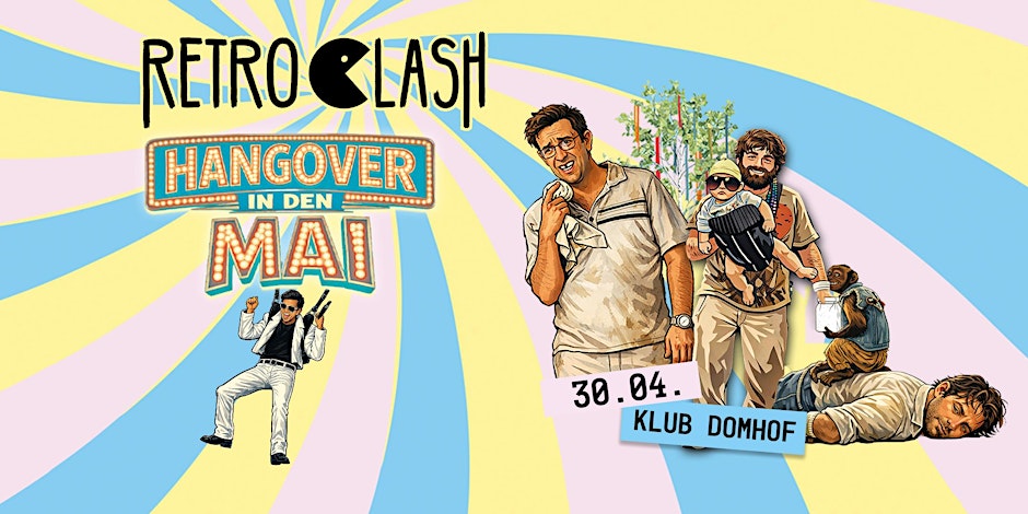 RETRO CLASH Tanz in den Mai // 30.04.2026 Klub Domhof