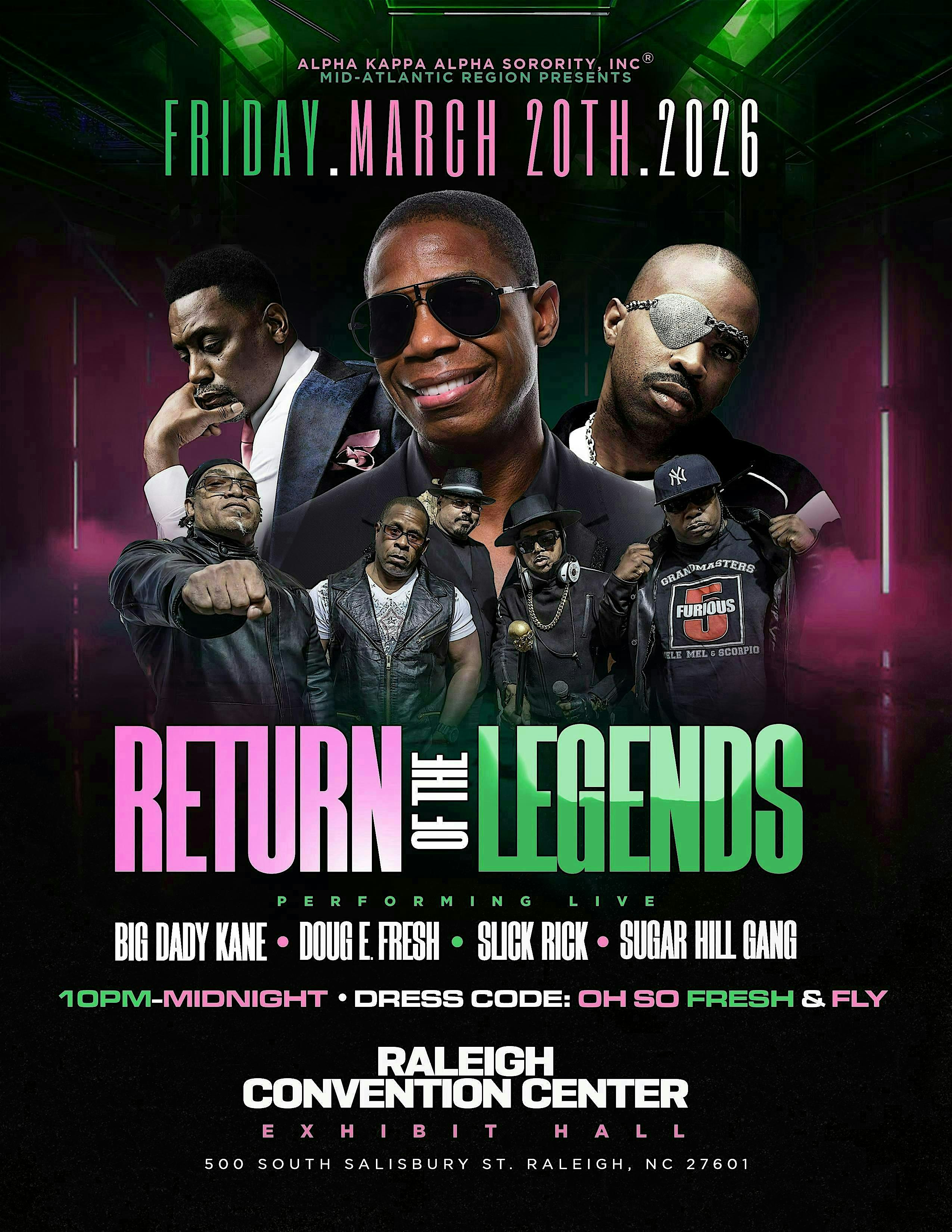 RETURN OF THE LEGENDS: Old School Hip Hop Concert