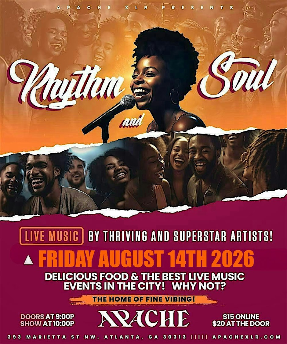 Rhythm and Soul Funk & RNB Live Music Experience