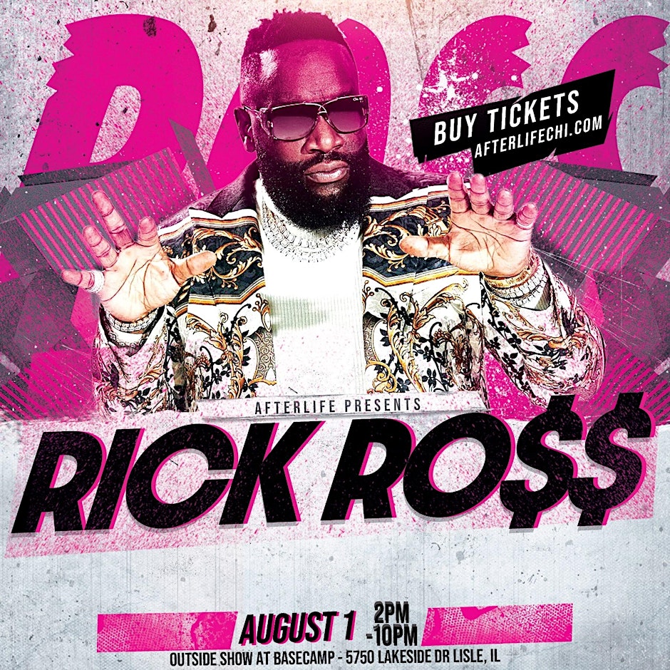 Rick Ross Live OUTDOOR Concert at Basecamp