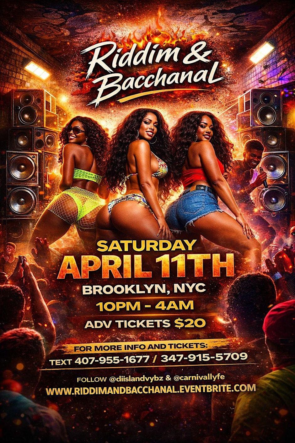RIDDIM & BACCHANAL  NYC