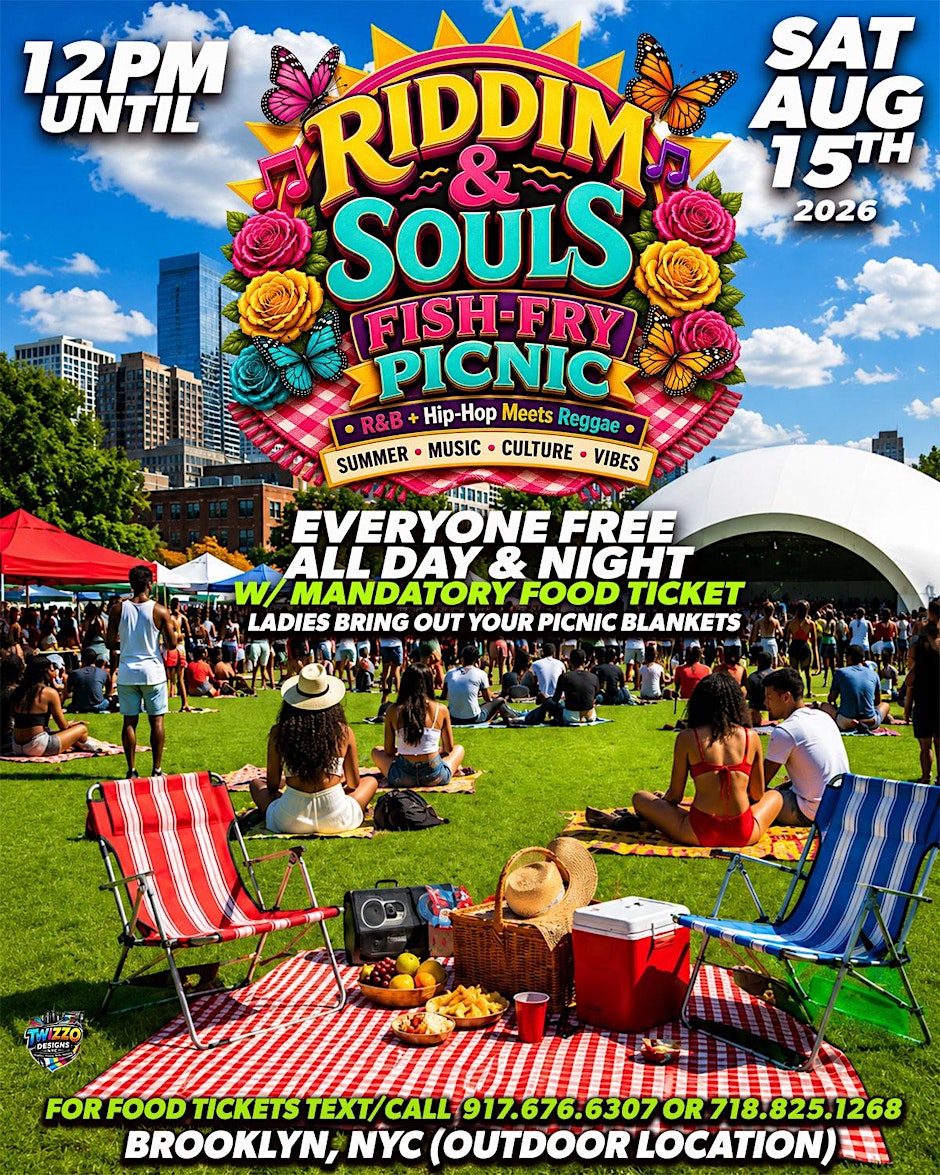 RIDDIM & SOULS FISH-FRY PICNIC (R&B MEETS REGGAE)