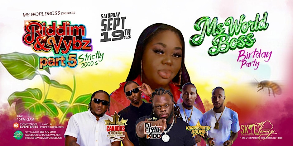 Riddim & Vybz Part 5: MsWorldBoss Bday Party
