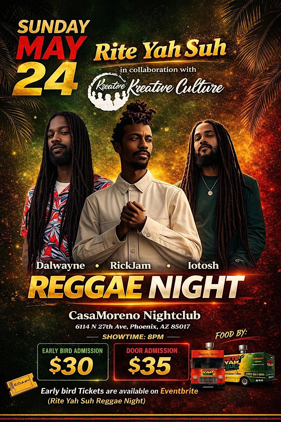 Rite Yah Suh Reggae Night