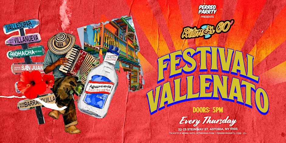 Ritmos: Festival de Vallento Colombian Latin Party NYC