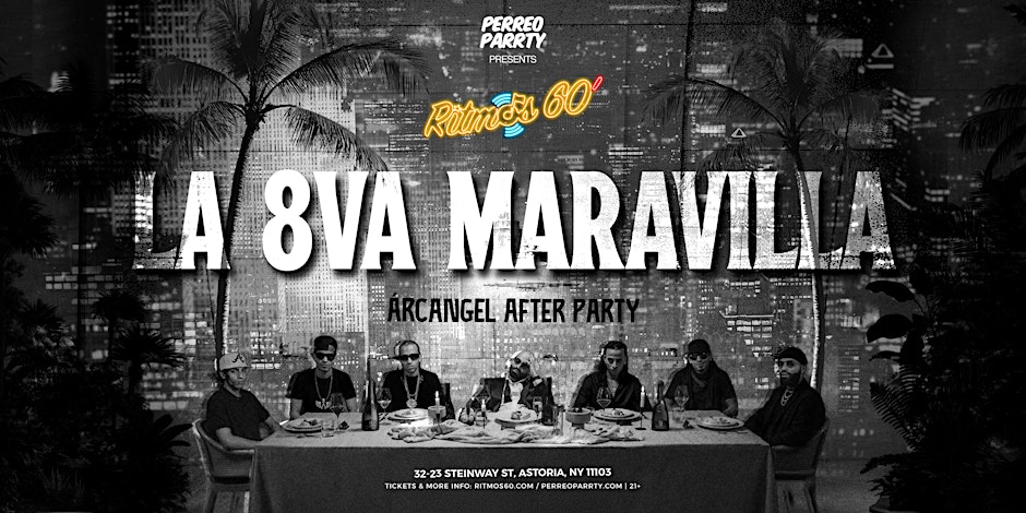 Ritmos: LA 8VA MARAVILLA Concert Reggaeton After Party
