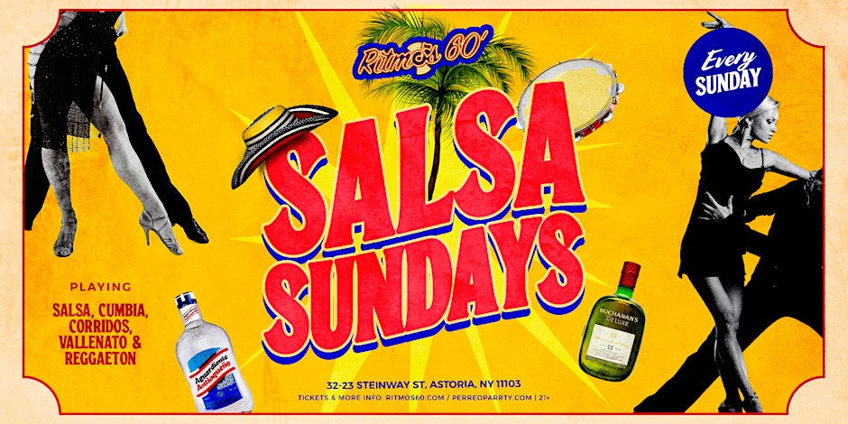 Ritmos: Salsa Sundays Colombian Latin Dance Party NYC