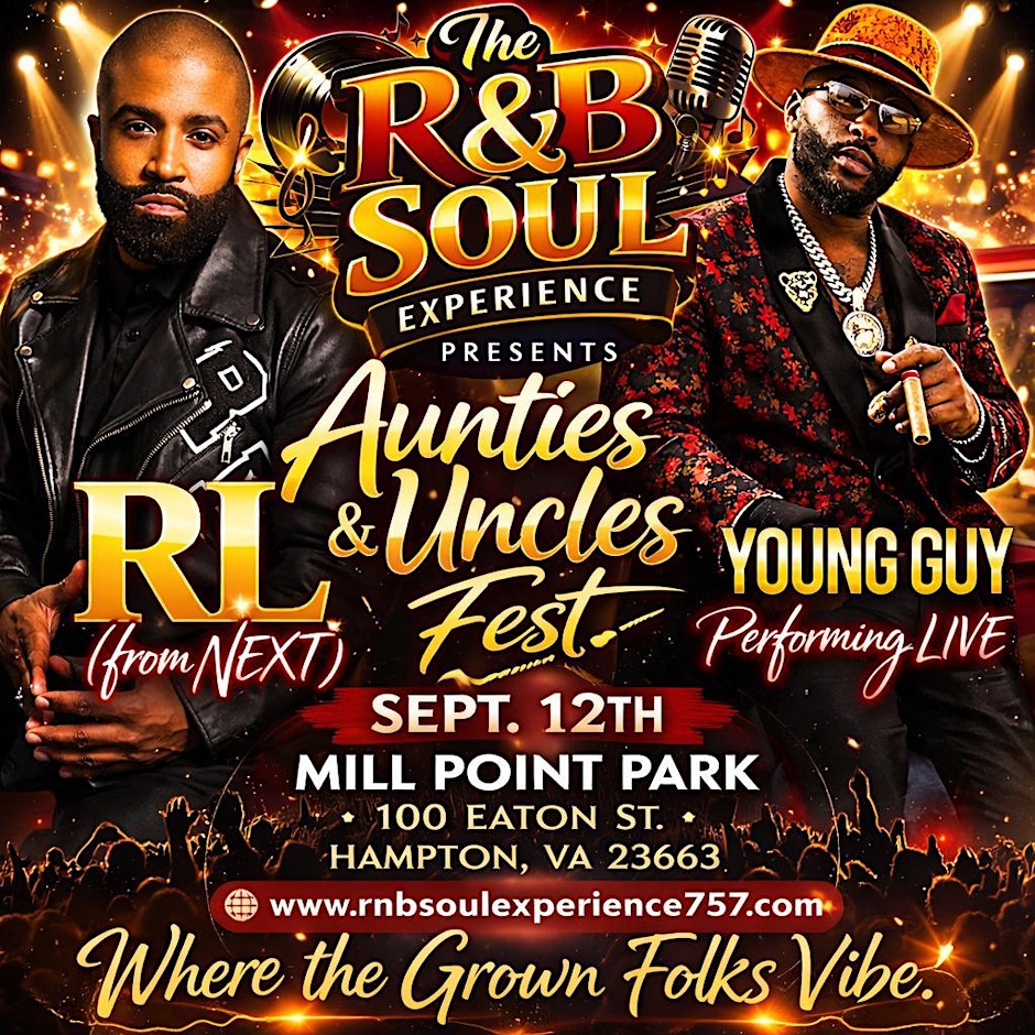 RL (FROM NEXT) & YOUNG GUY LIVE AT AUNTIES & UNCLES FEST AT MILL POINT PARK