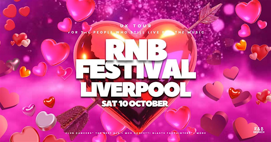 RNB Festival Liverpool 2026: (October 10)