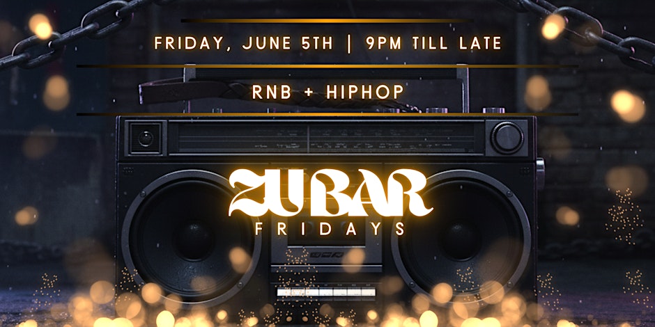 RnB & HipHop After Dark at Zu Bar