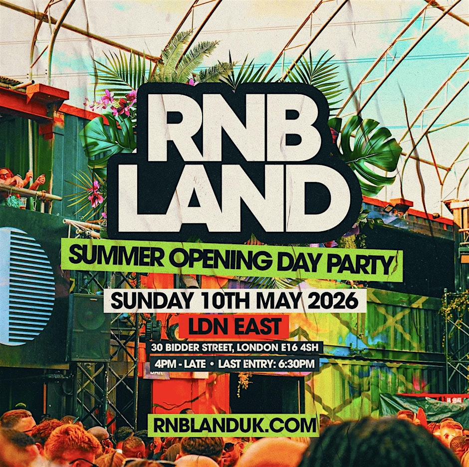 RNB LAND - Summer Opening RnB & Slow Jams Day Party  (1200+ Ravers)