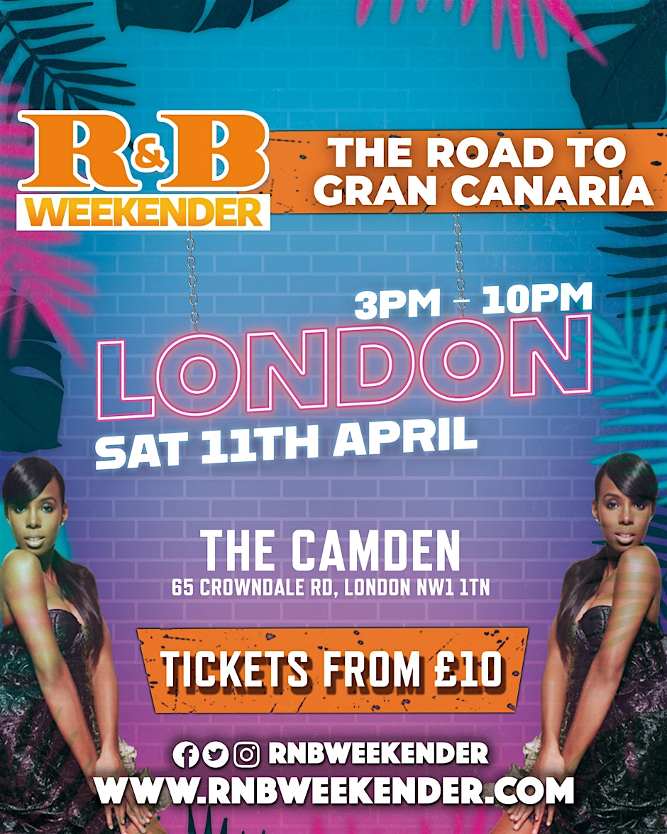 Rnb Weekender Tour - London - April