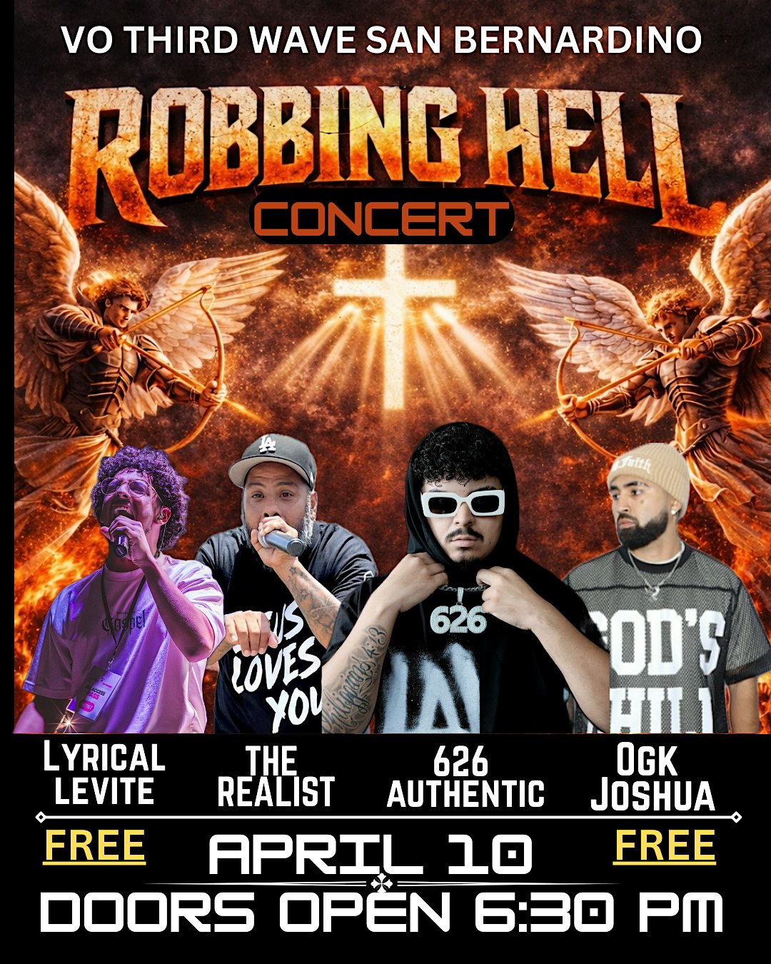 ROBBING HELL FESTIVAL RAP CONCERT