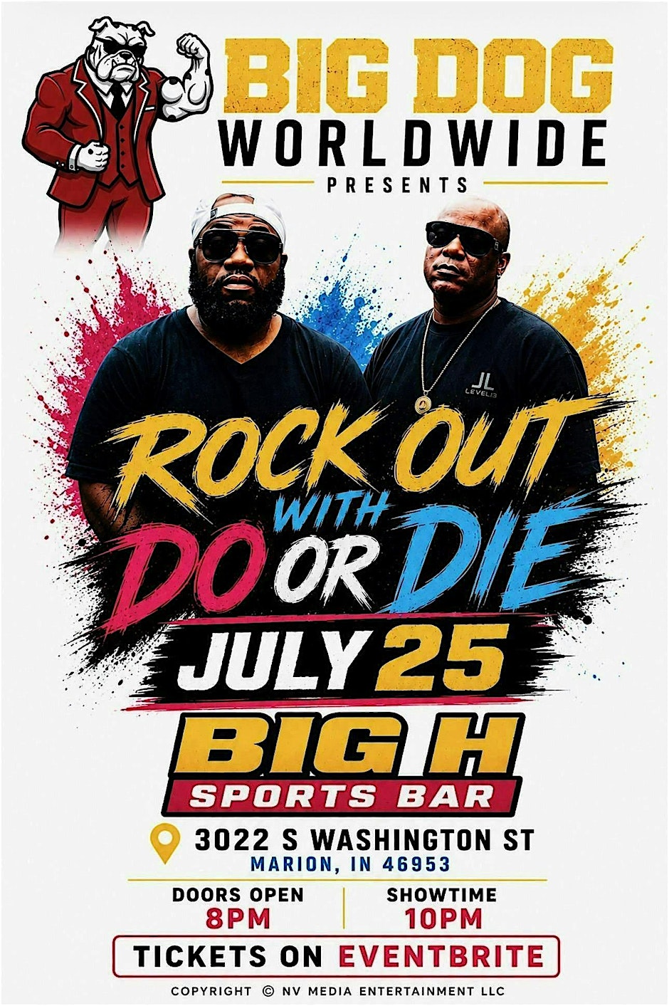 “ROCK OUT WITH DO OR DIE “