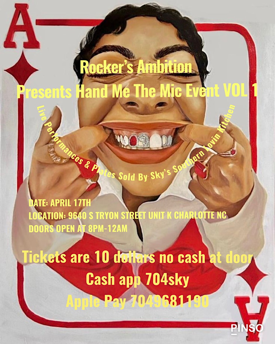 Rocker’s Ambition Mic Spit Event