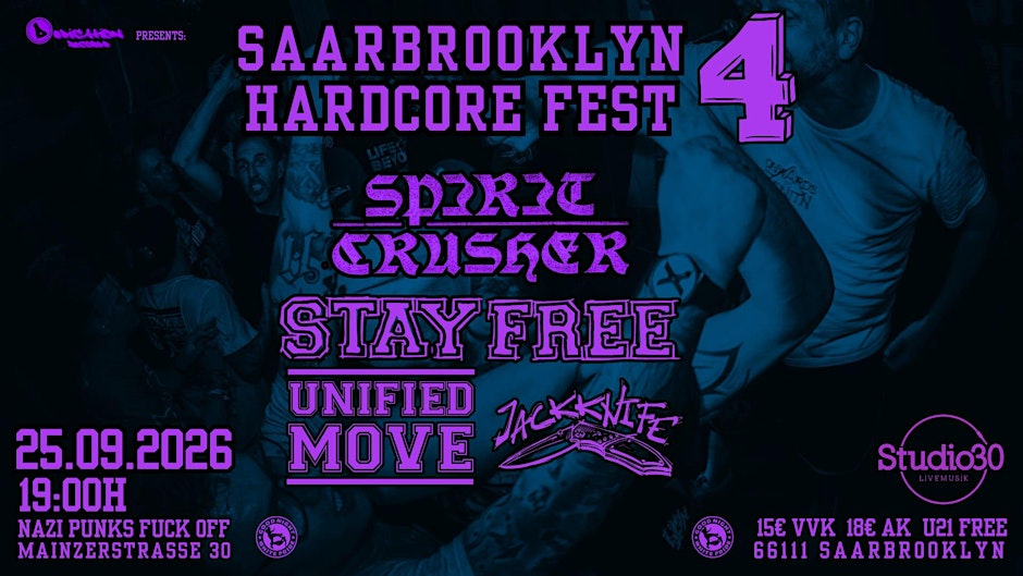 Saarbrooklyn Hardcore Fest 4
