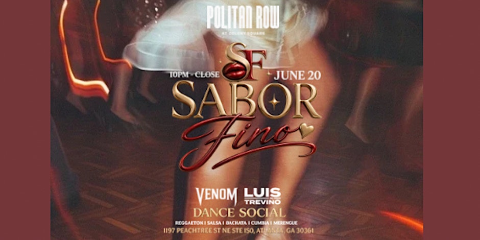 Sabor Fino Latin Dance Social at Politan Row