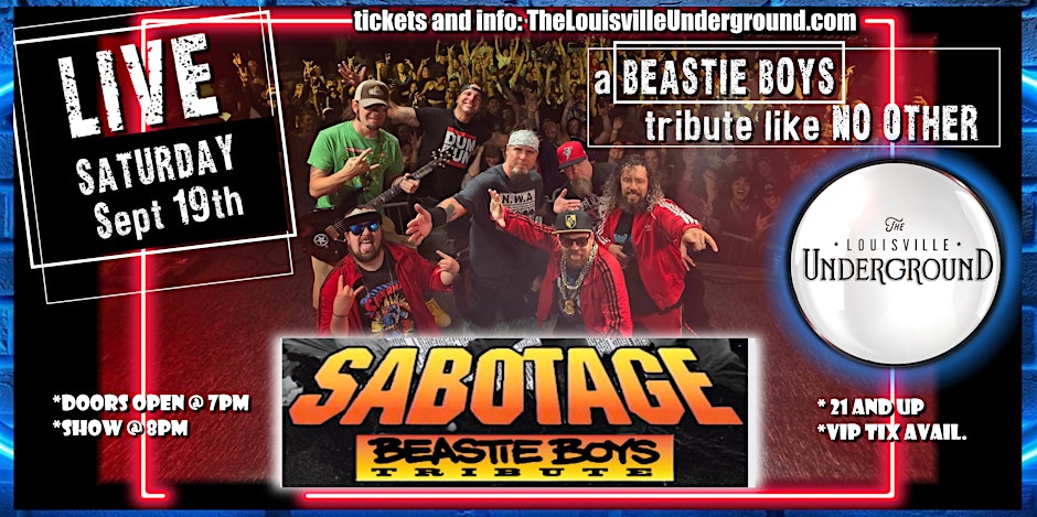 SABOTAGE! A Beastie Boys Tribute