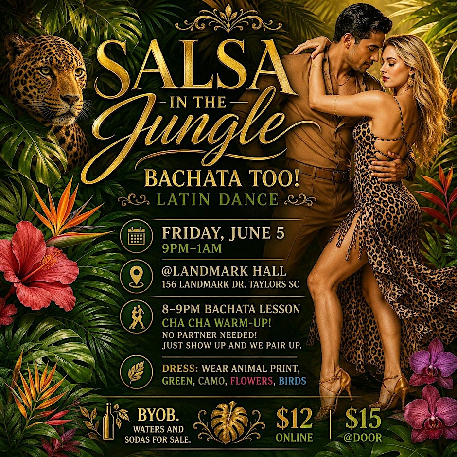 Salsa in the Jungle, Bachata Too Latin Dance