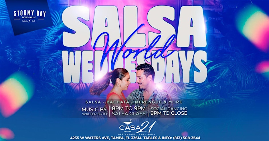 Salsa World Wednesdays Latin Night