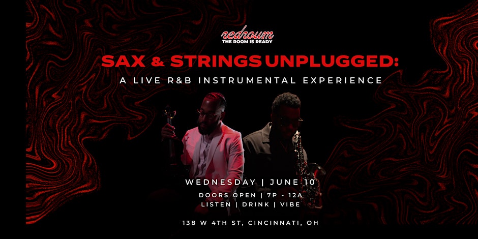 Sax & Strings Unplugged: A Live R&B Instrumental Experience