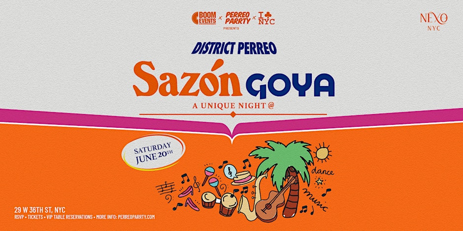 Sazon Latin & Reggaeton Party at NEXO Nightclub NYC