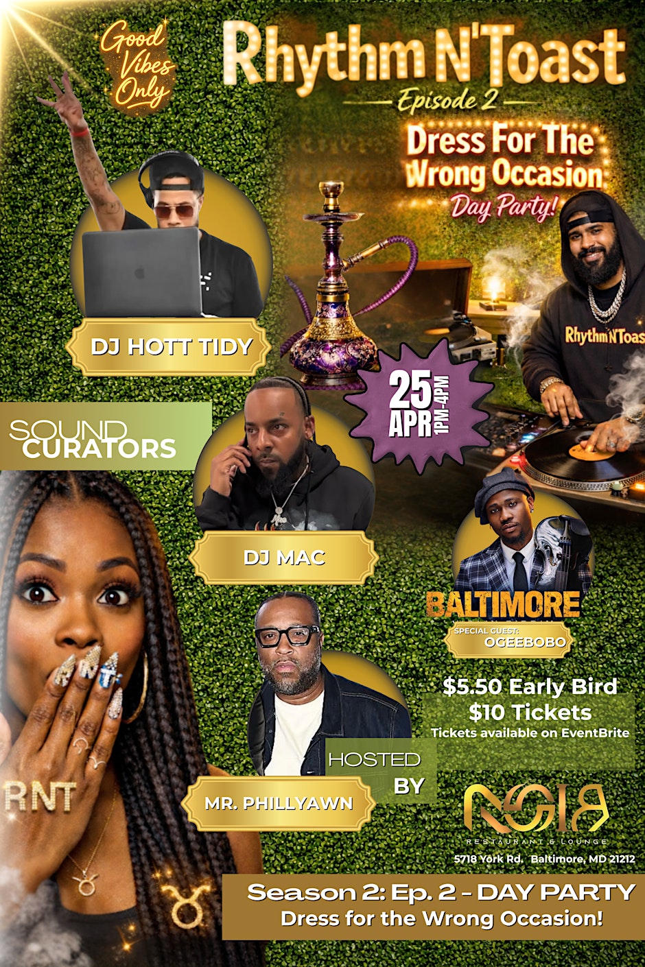 Season 2: Ep. 2 - Dress For The Wrong Occasion R&B | Hip Hop Day Party!