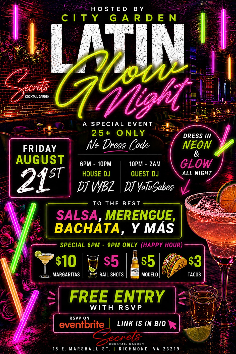 SECRET'S LATIN NIGHT