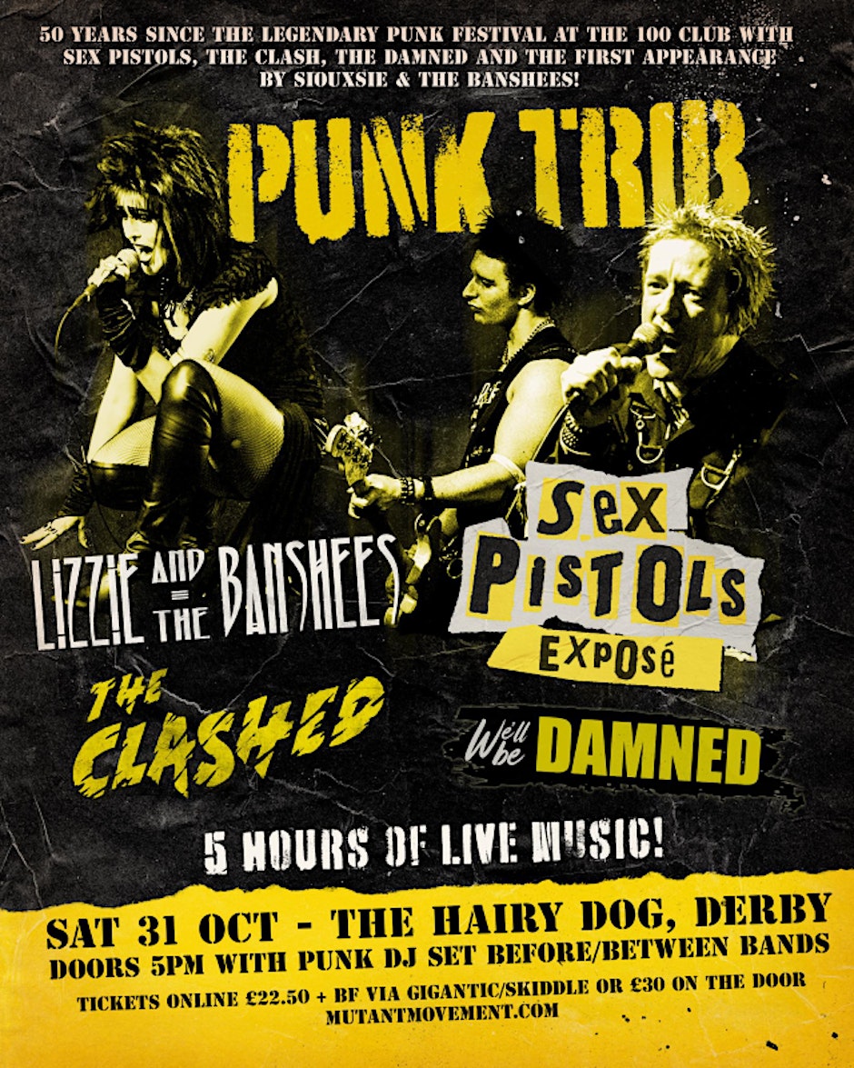 Sex Pistols Exposé/Lizzie & The Banshees/Clashed/We’ll be Damned