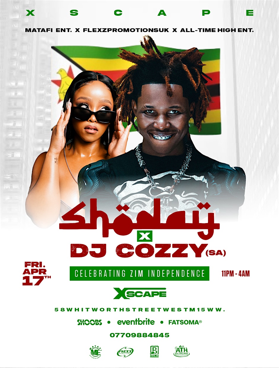 SHODAY & DJ COZYY IN MANCHESTER - ZIM OFFICIAL INDEPENDENCE PARTY