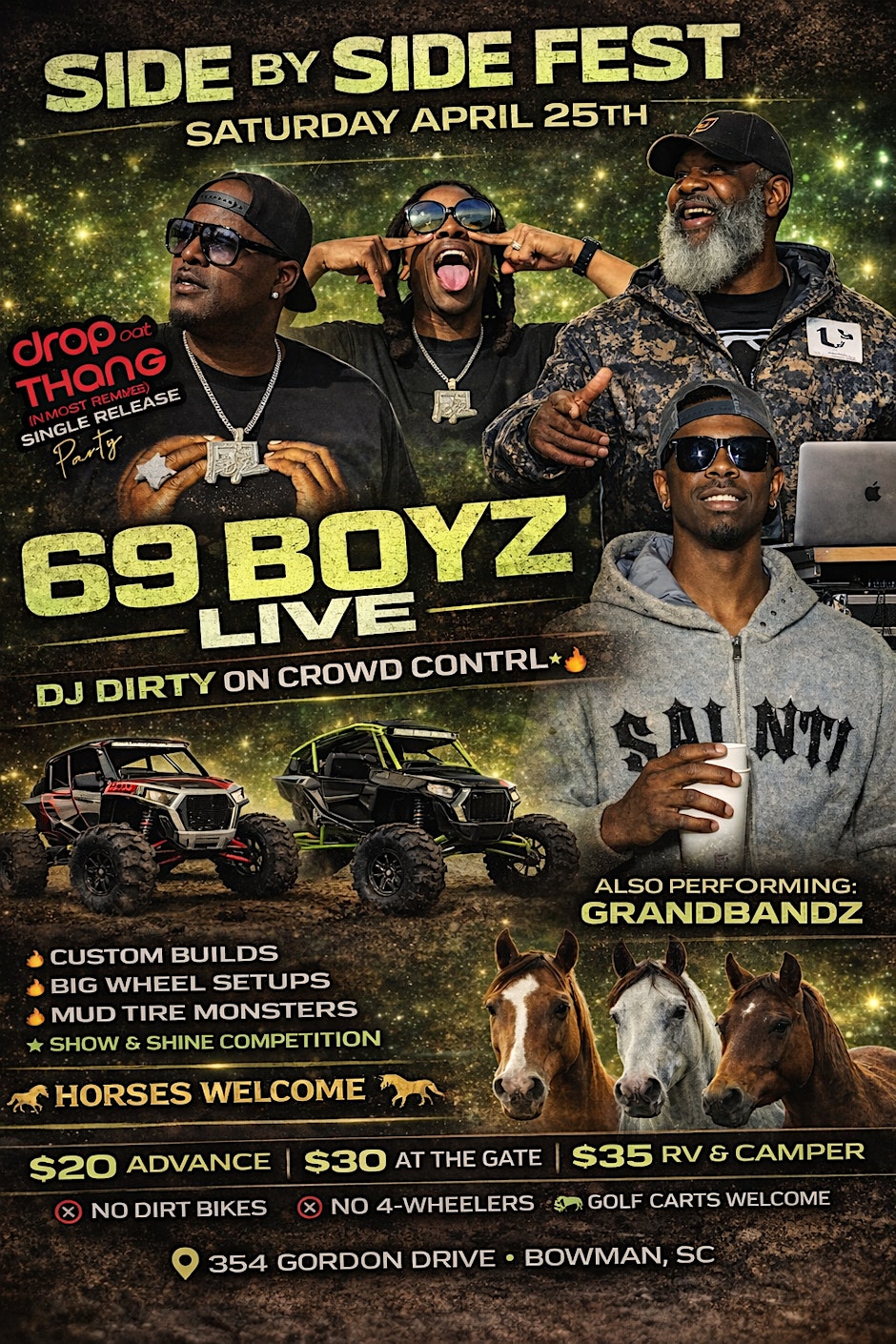 Side by Side Fest 69Boyz Live