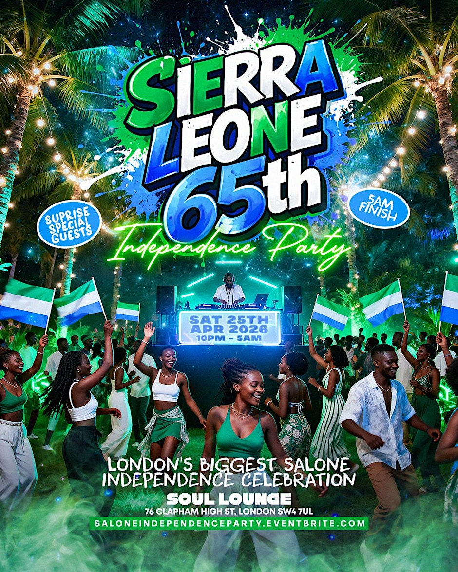 Sierra Leone Independence Party in London - 5AM FINISH