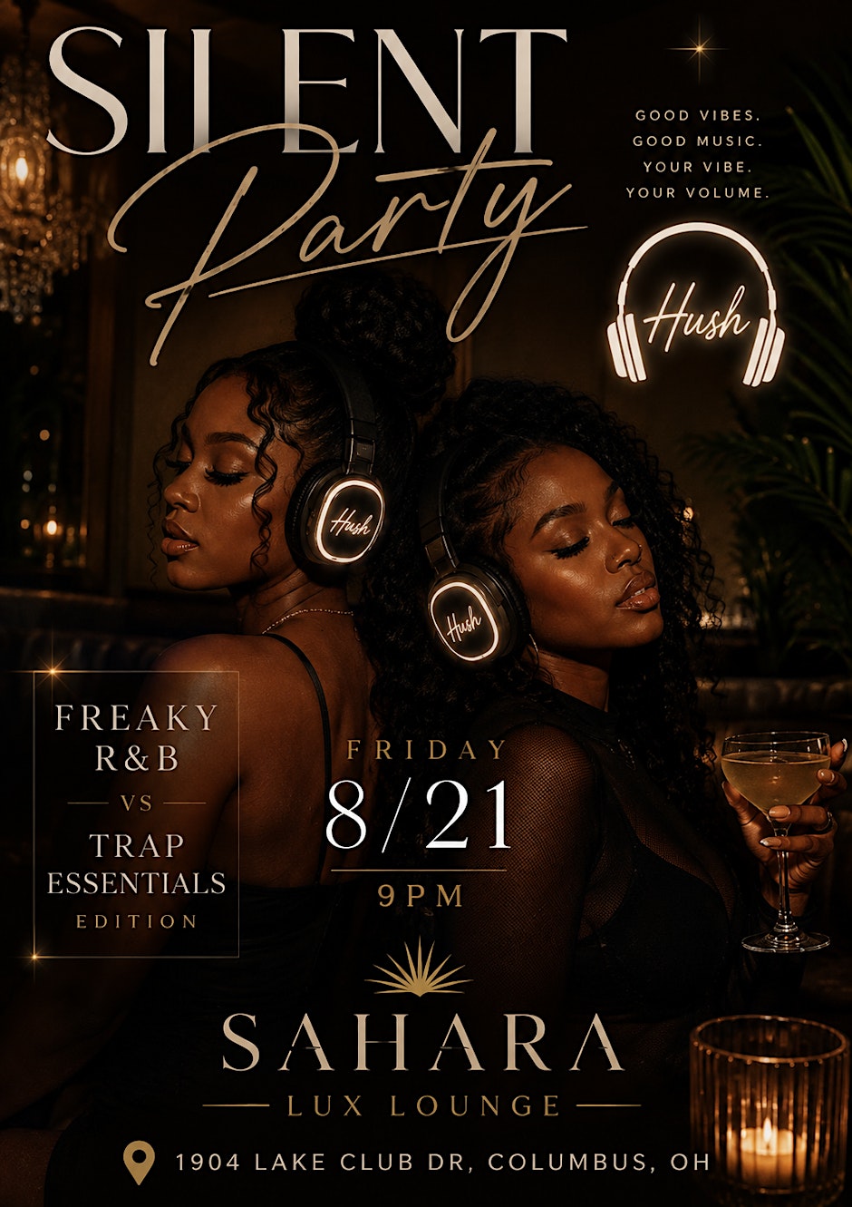 SILENT PARTY COLUMBUS: FREAKY R&B  VS TRAP ESSENTIALS EDITION