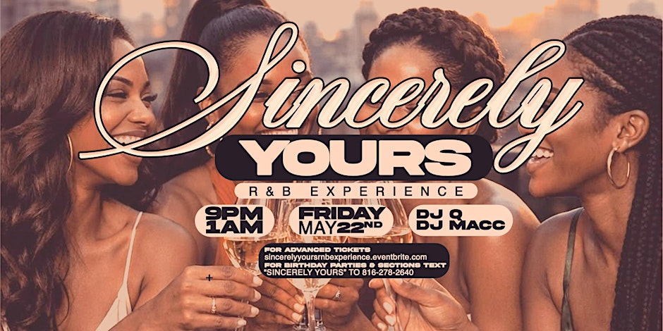 Sincerely Yours R&B Experience