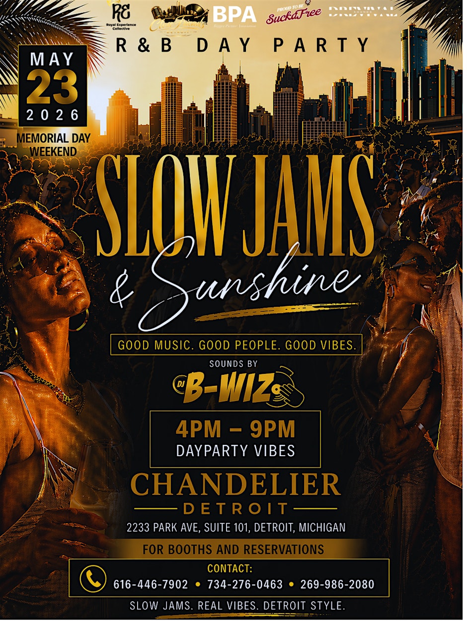 Slow Jams and Sunshine: The Biggest R&B Party