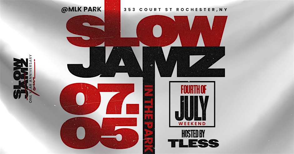 Slow Jamz R&B @ MLK PARK
