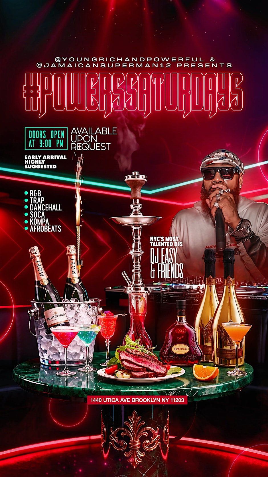 Soca And Brunch @ Island Seas Lounge Flyer