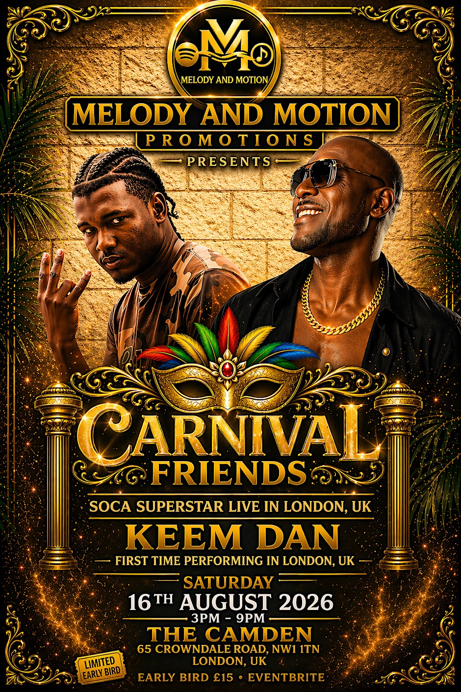 SOCA SUPERSTAR BENJAI TOUCHES DOWN IN LONDON!