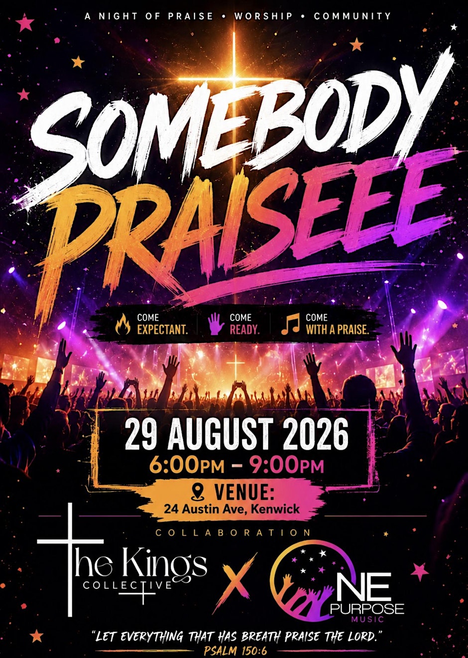 SOMEBODY PRAISEEEE
