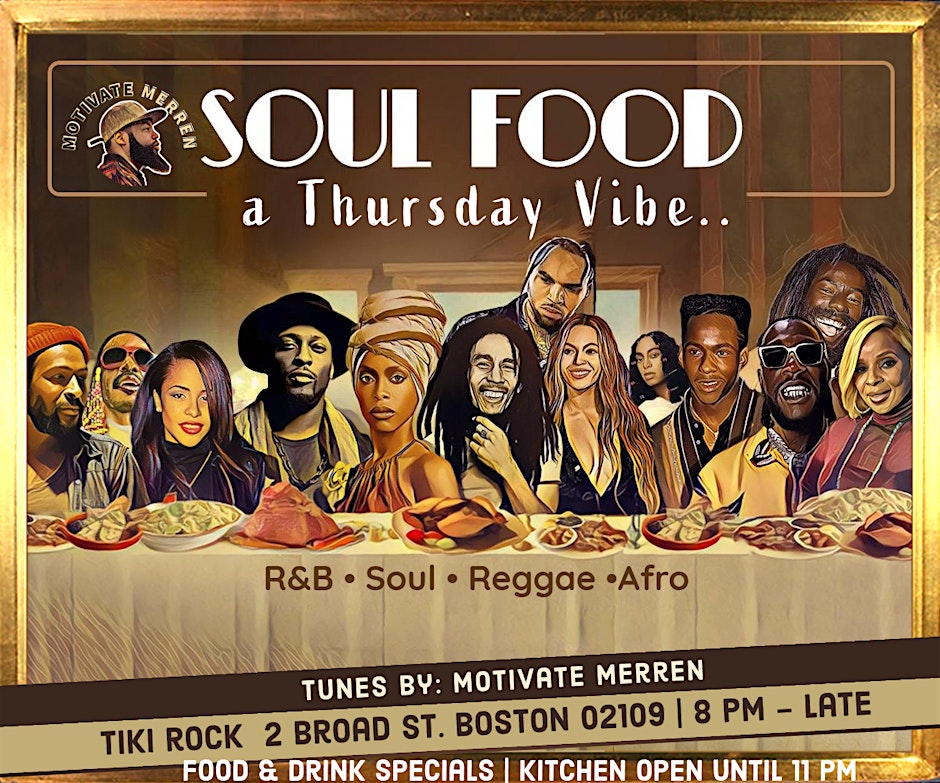 SOUL  Food: a Thursday Vibe..