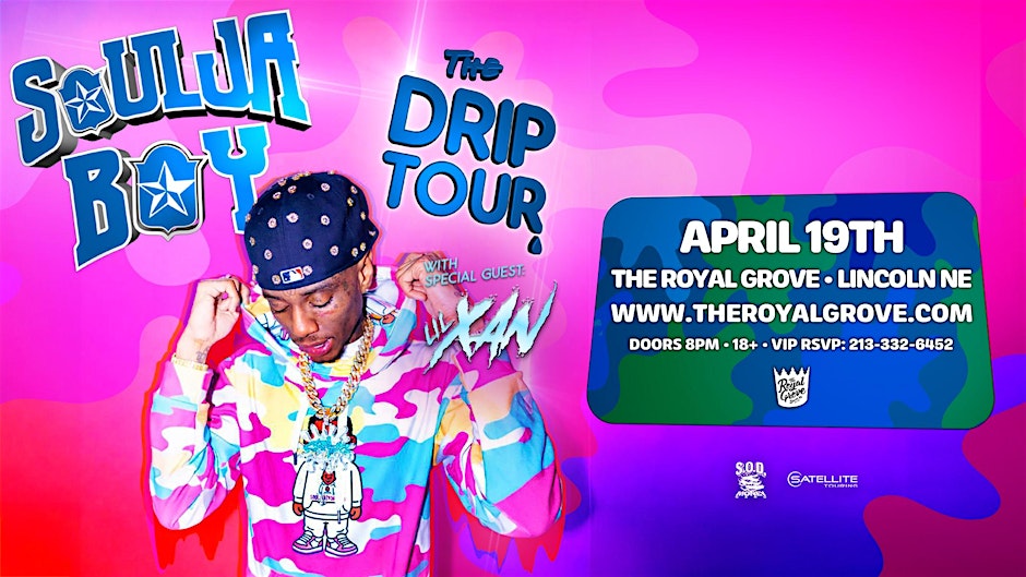 Soulja Boy w/ Lil Xan at THE ROYAL GROVE