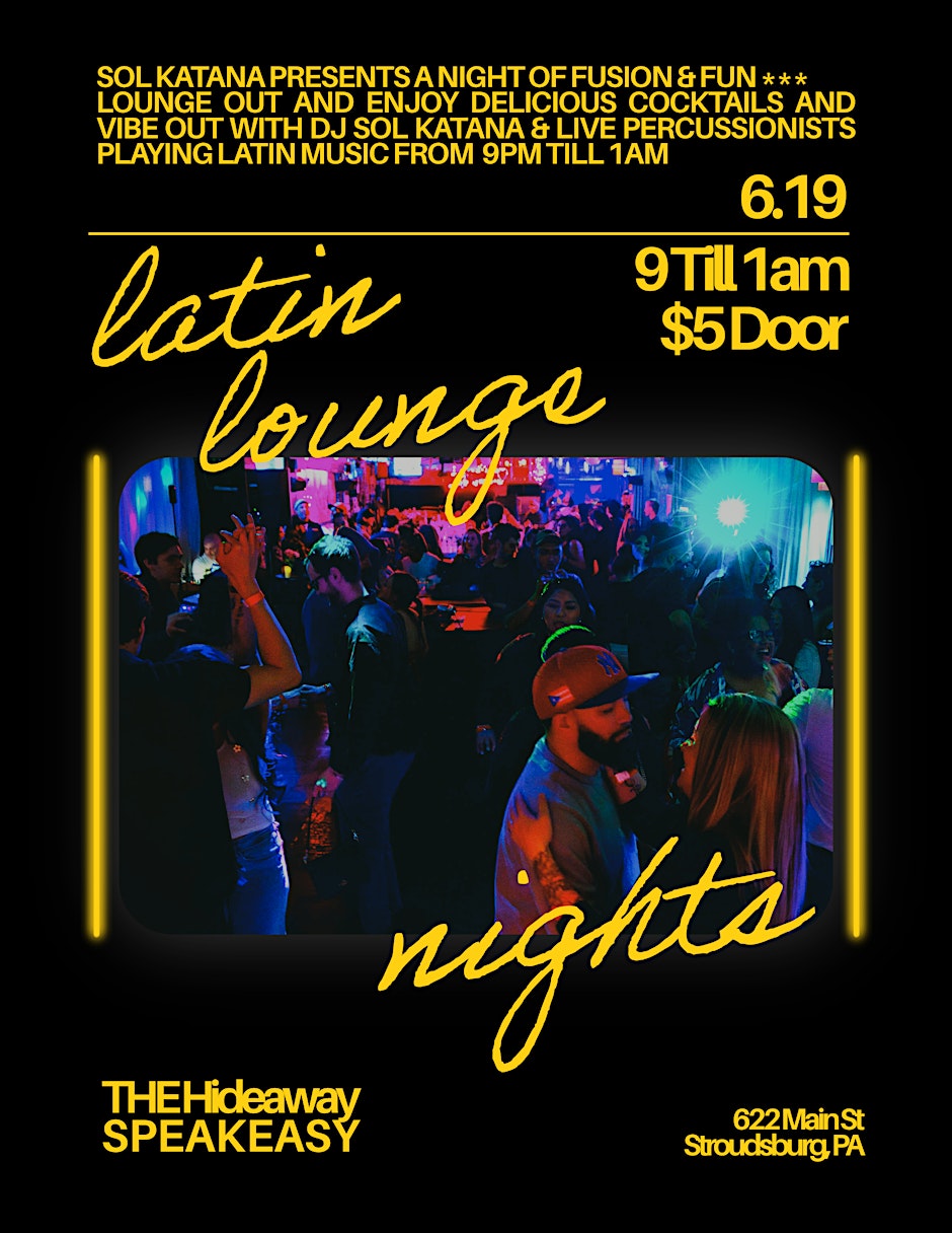Speakeasy Latin Lounge Nights