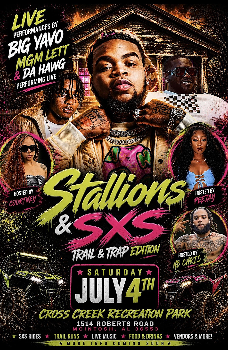 STALLIONS & SXS: TRAIL & TRAP EDITION