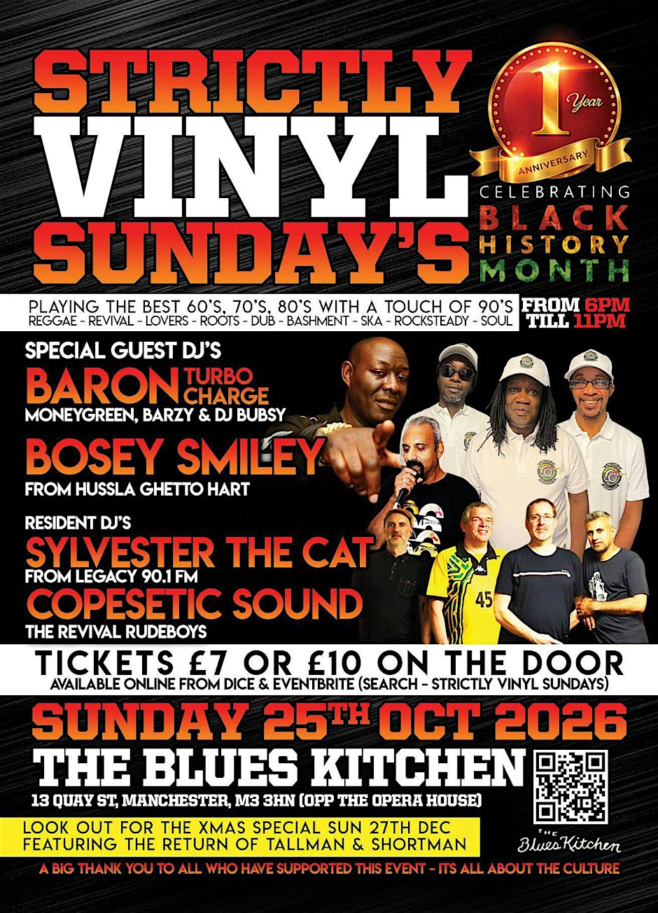 Strictly Vinyl Sundays 1st Birthday  Celebration