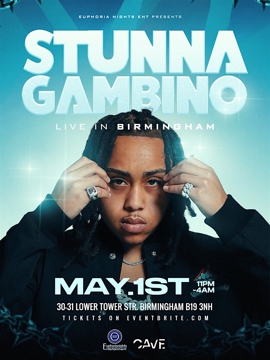 STUNNA GAMBINO LIVE IN BIRMINGHAM