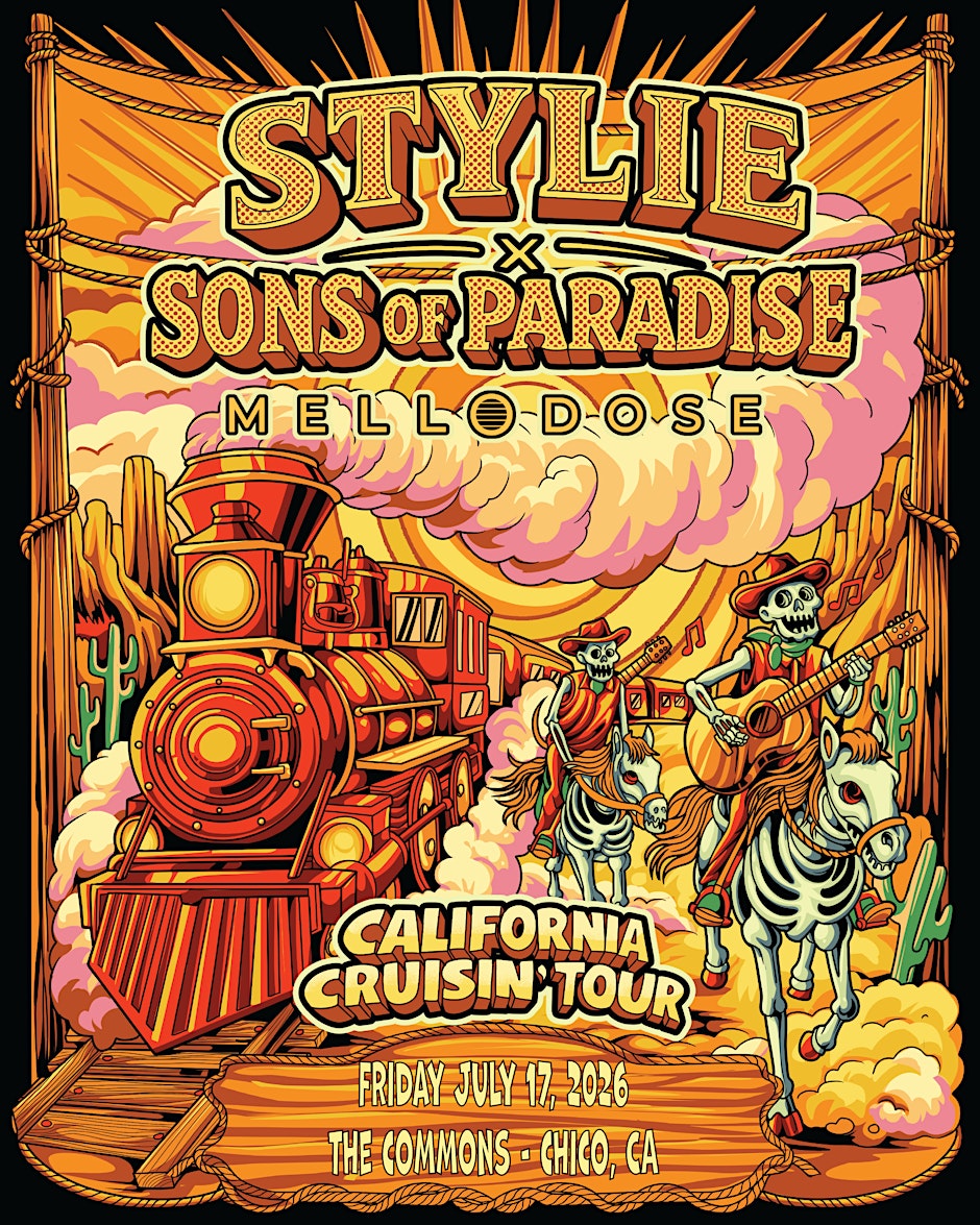 Stylie with Sons of Paradise & Mellodose Live on the Sweet Flower Stage