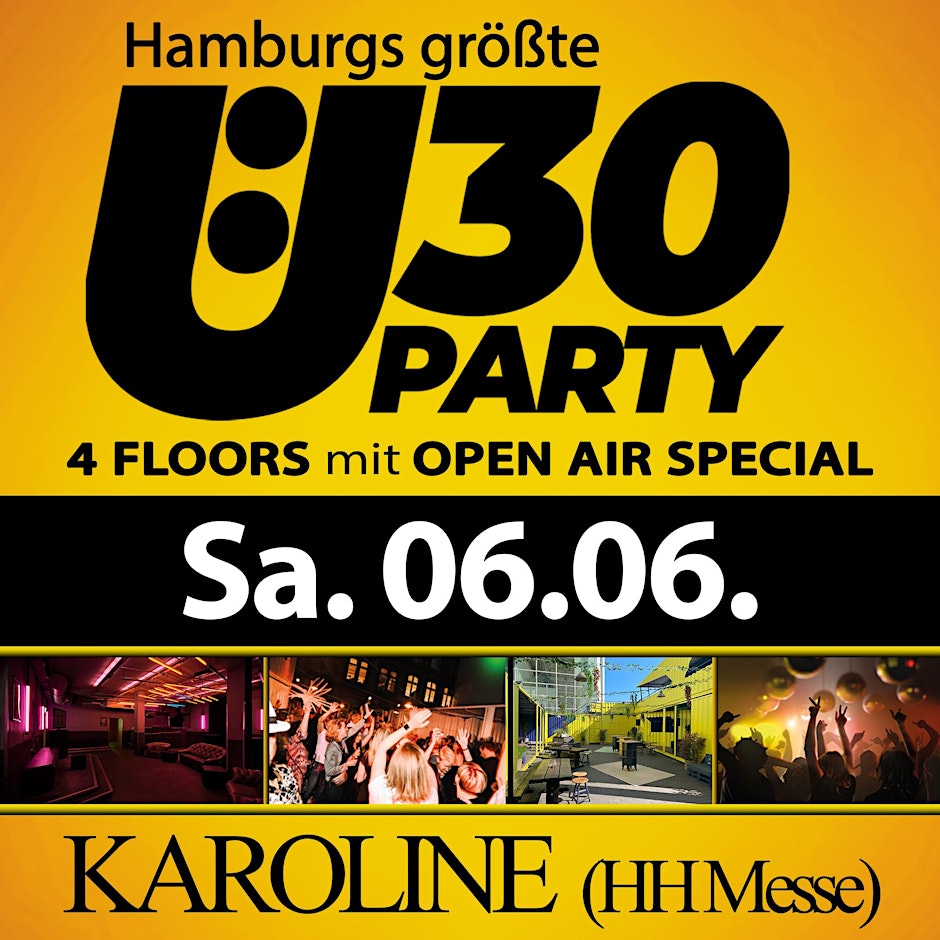 Summer Special! Hamburgs größte Ü30 Party Flyer