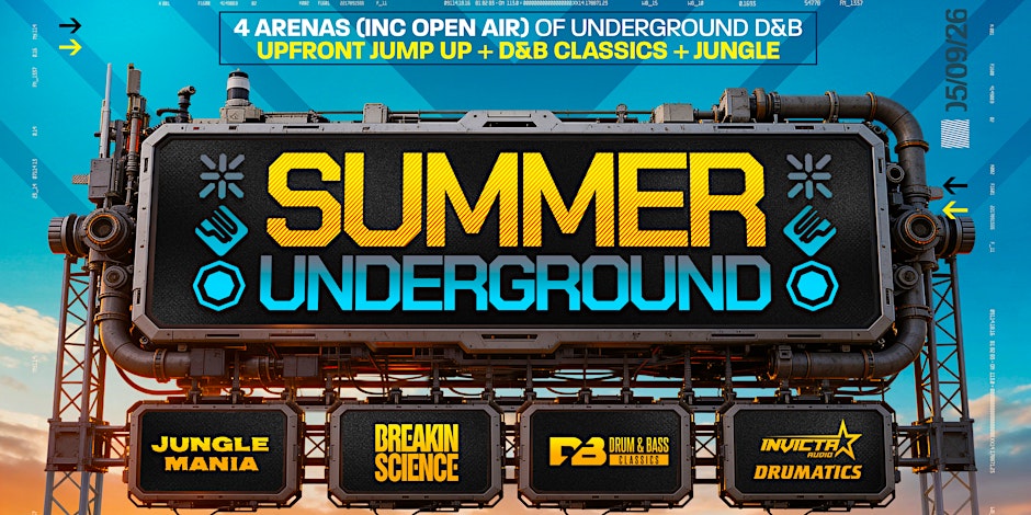 Summer Underground - Breakin Science, Jungle Mania, D&B Classics
