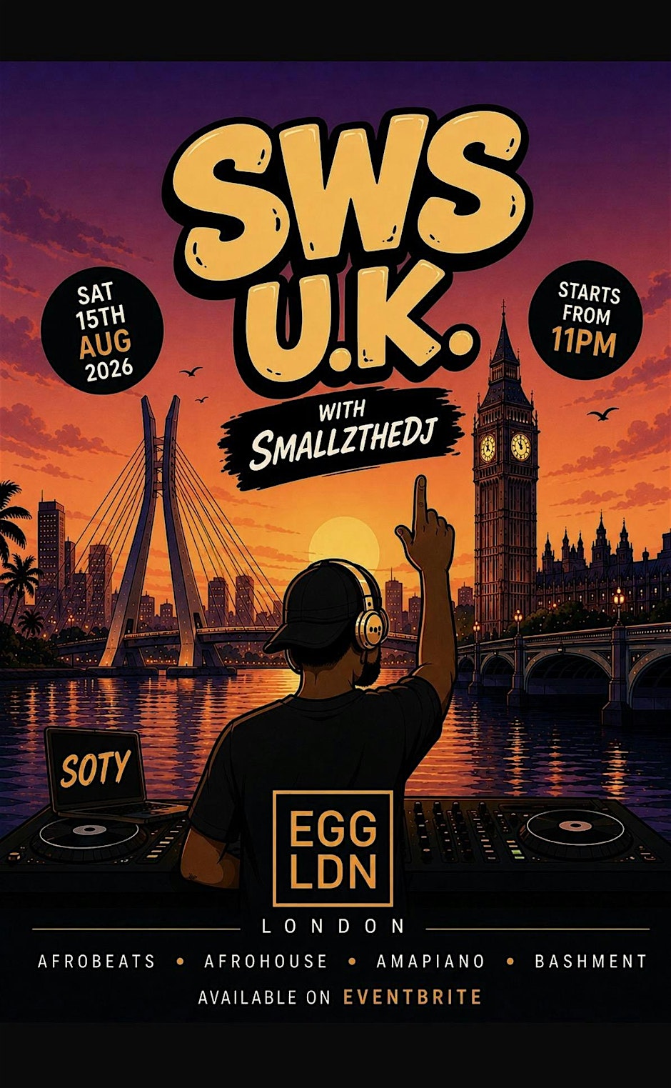 Sundown w SMALLZTHEDJ UK